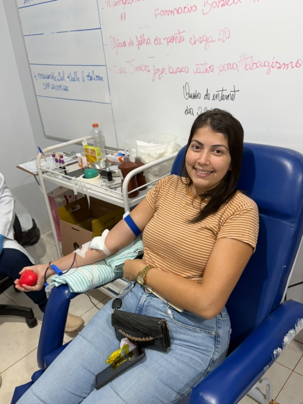 Campanha de Doa&ccedil;&atilde;o de Sangue &eacute; realizada com sucesso