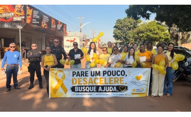SETEMBRO AMARELO | VALORIZAÇÃO DA VIDA
