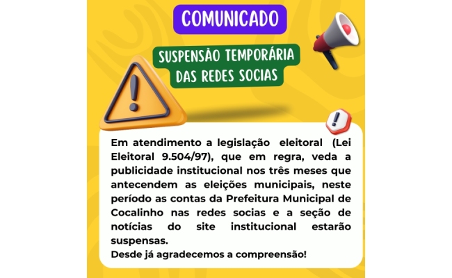 Comunicado!