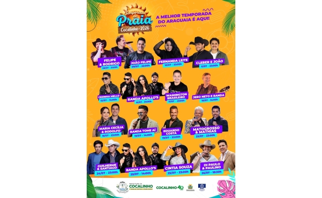 Bem-vindo! A melhor temporada de praia!