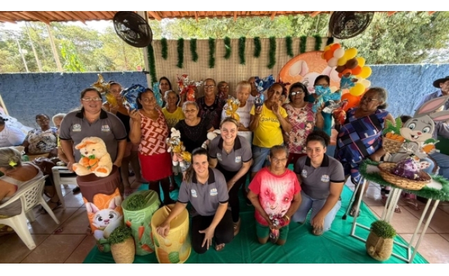 Páscoa com os idosos